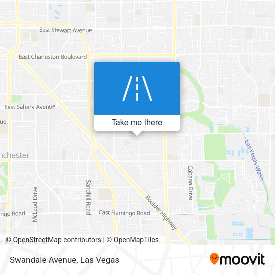 Mapa de Swandale Avenue