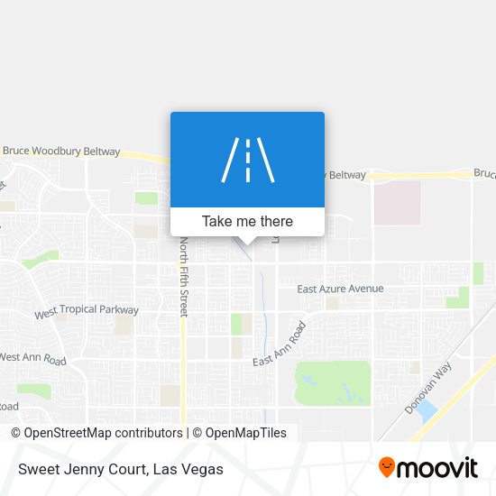 Sweet Jenny Court map