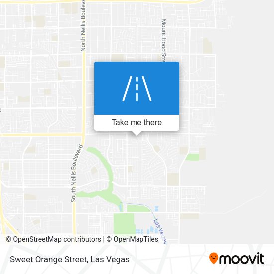 Sweet Orange Street map