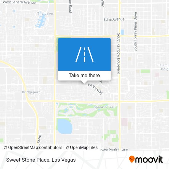 Mapa de Sweet Stone Place