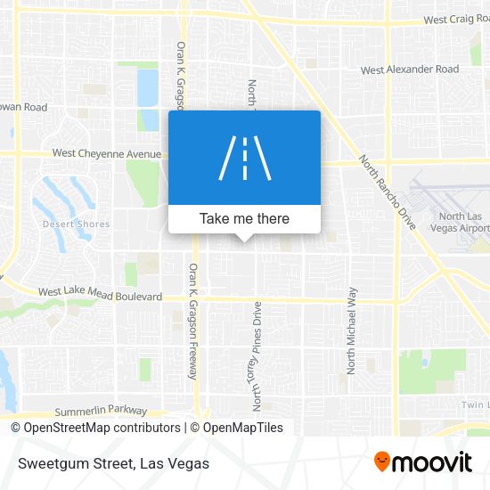 Sweetgum Street map