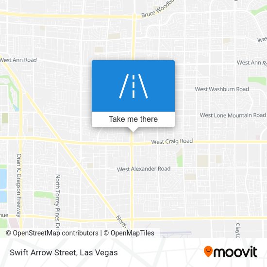 Mapa de Swift Arrow Street