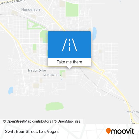 Mapa de Swift Bear Street