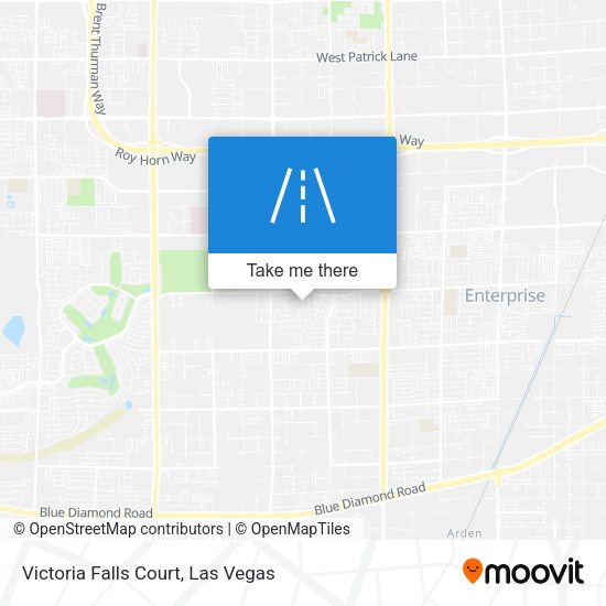 Victoria Falls Court map