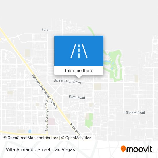 Villa Armando Street map