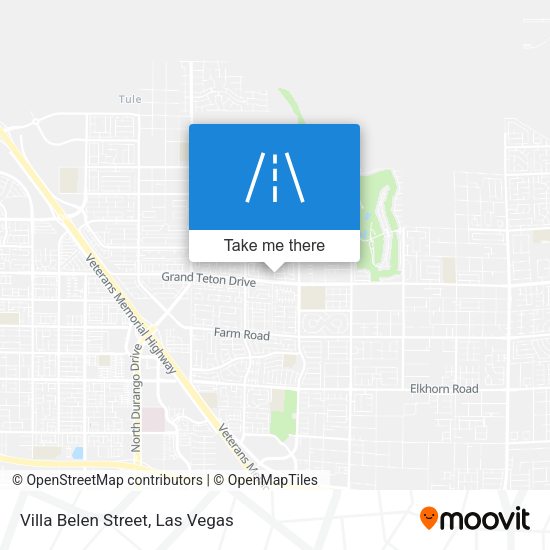 Villa Belen Street map