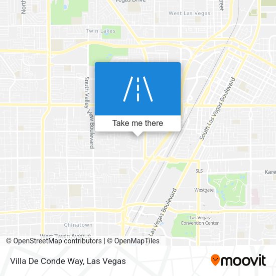 Villa De Conde Way map