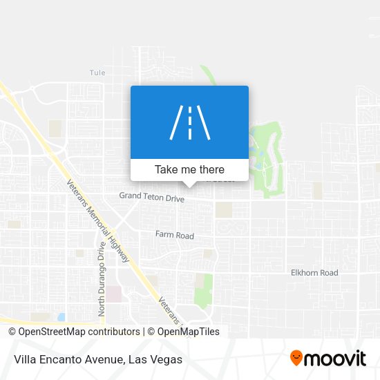 Mapa de Villa Encanto Avenue
