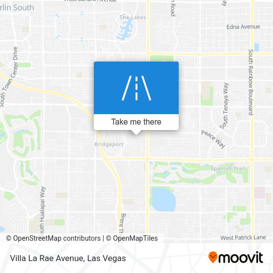 Mapa de Villa La Rae Avenue