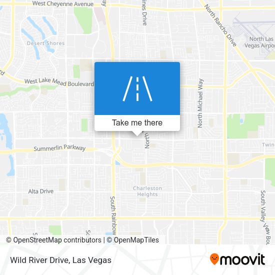 Mapa de Wild River Drive