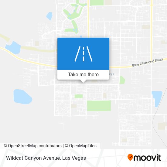 Wildcat Canyon Avenue map