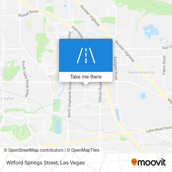 Wilford Springs Street map