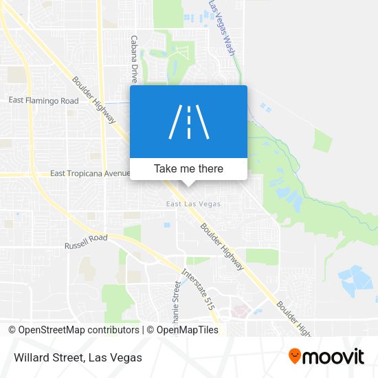 Mapa de Willard Street