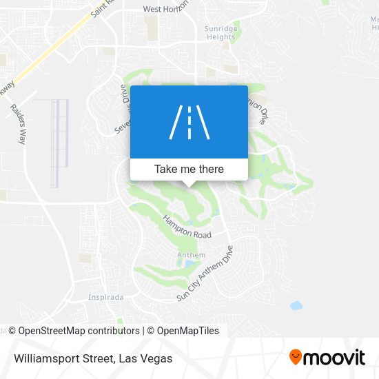 Williamsport Street map
