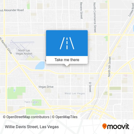 Willie Davis Street map