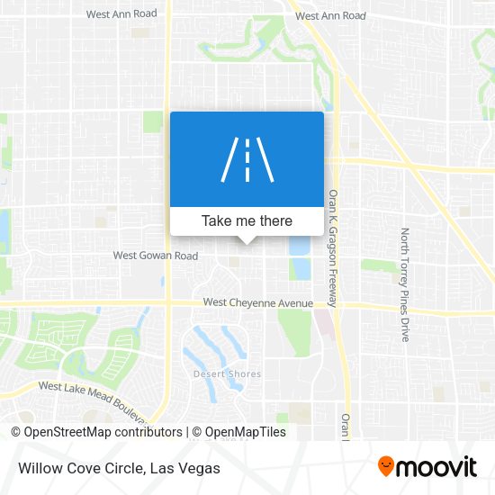Mapa de Willow Cove Circle
