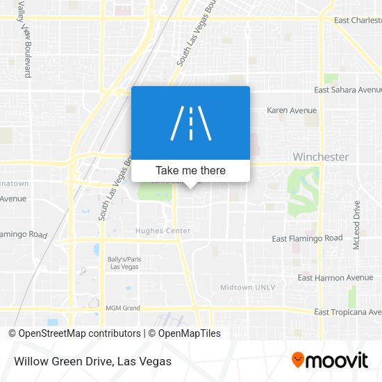 Mapa de Willow Green Drive