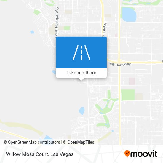 Willow Moss Court map