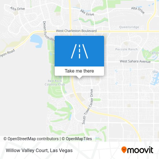 Willow Valley Court map