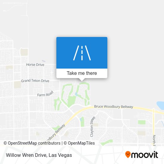 Willow Wren Drive map
