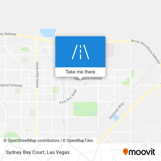 Sydney Bay Court map