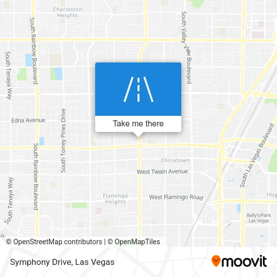Symphony Drive map