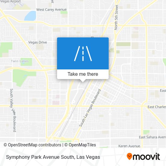 Symphony Park Avenue South map