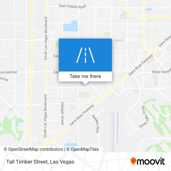 Tall Timber Street map
