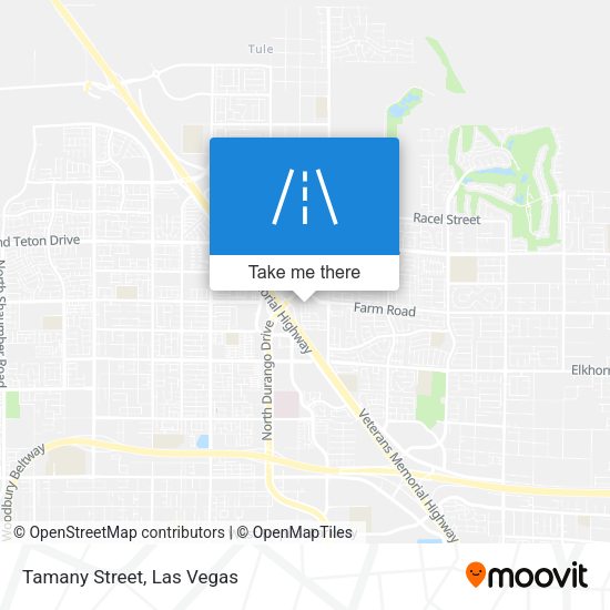 Mapa de Tamany Street
