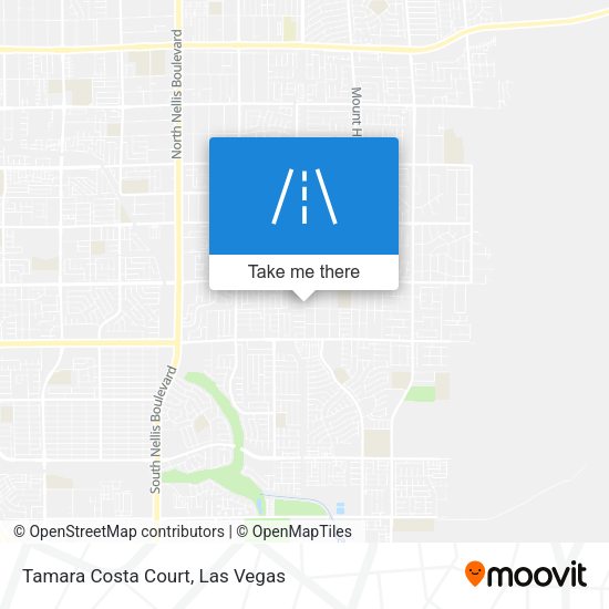 Mapa de Tamara Costa Court