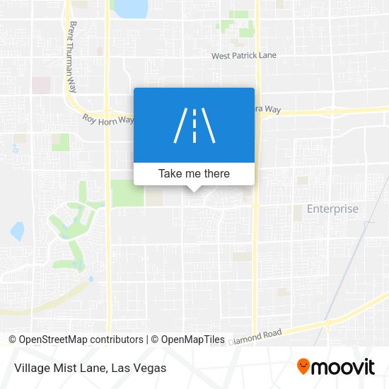 Mapa de Village Mist Lane