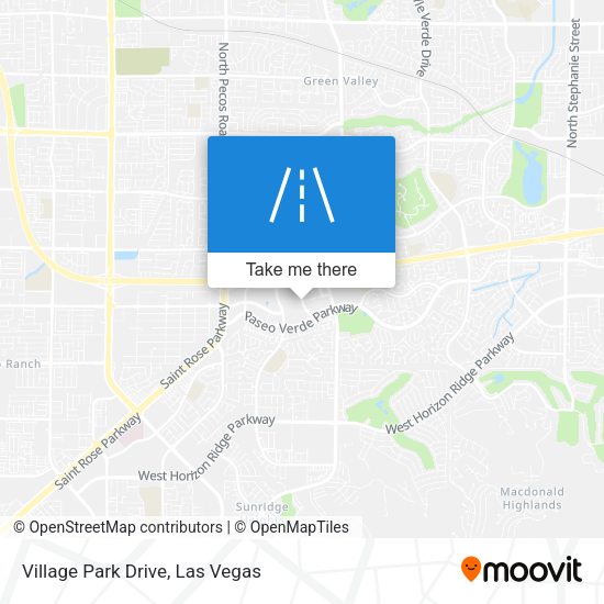 Mapa de Village Park Drive