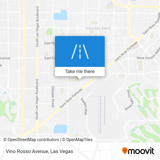 Vino Rosso Avenue map