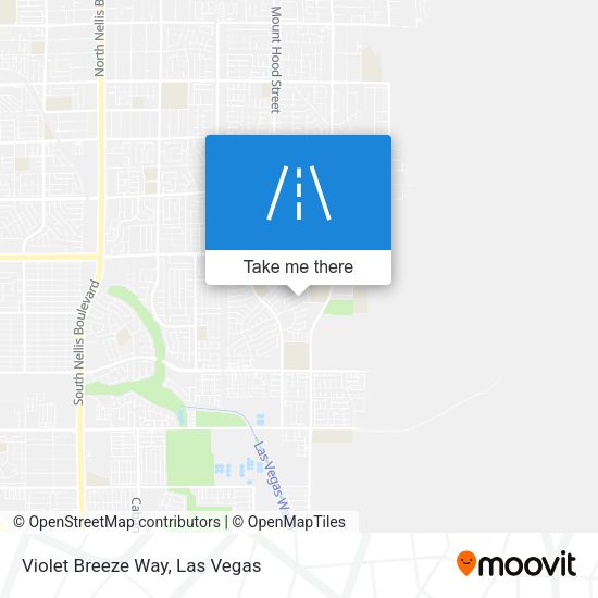 Mapa de Violet Breeze Way