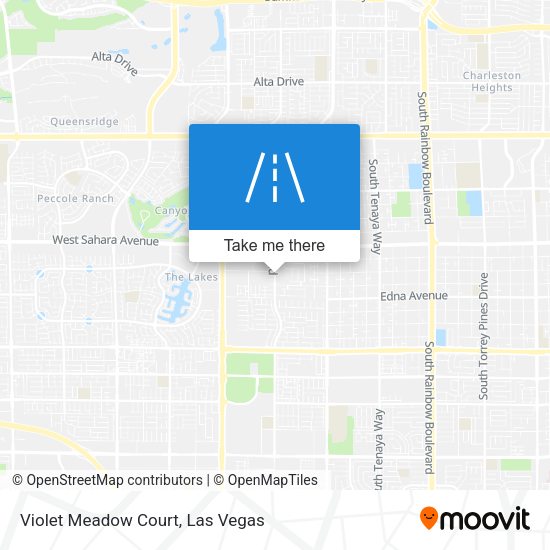 Mapa de Violet Meadow Court