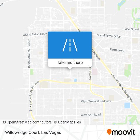 Willowridge Court map