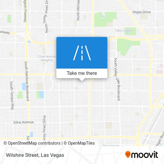 Wilshire Street map
