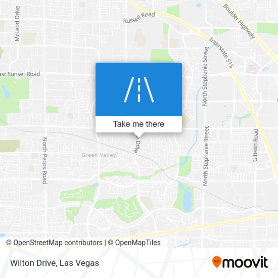 Mapa de Wilton Drive