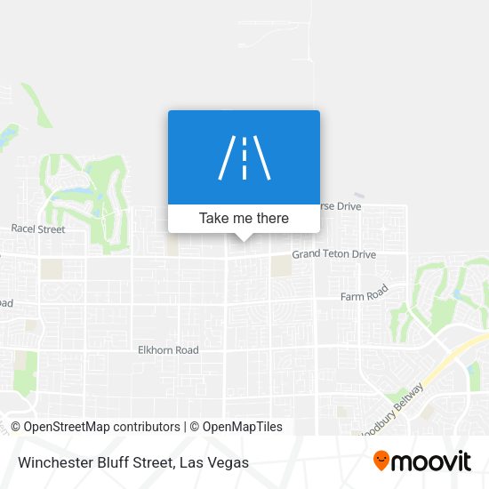 Mapa de Winchester Bluff Street