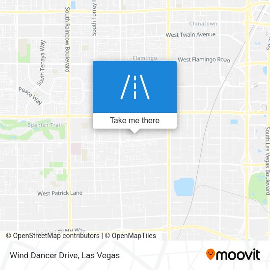 Wind Dancer Drive map