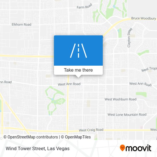 Wind Tower Street map