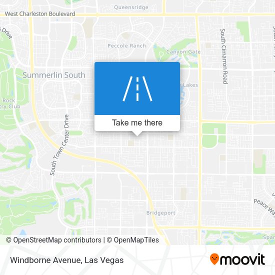 Windborne Avenue map