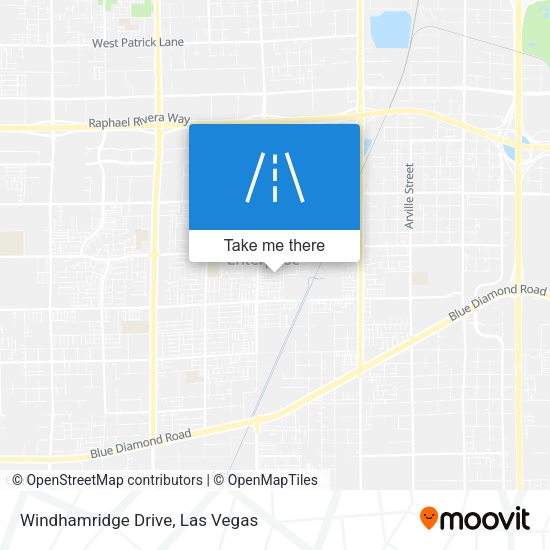 Windhamridge Drive map