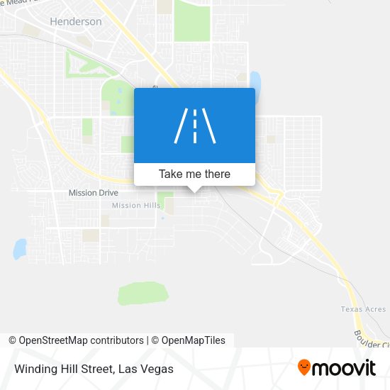 Winding Hill Street map