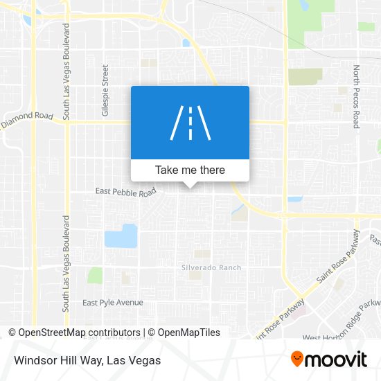 Windsor Hill Way map