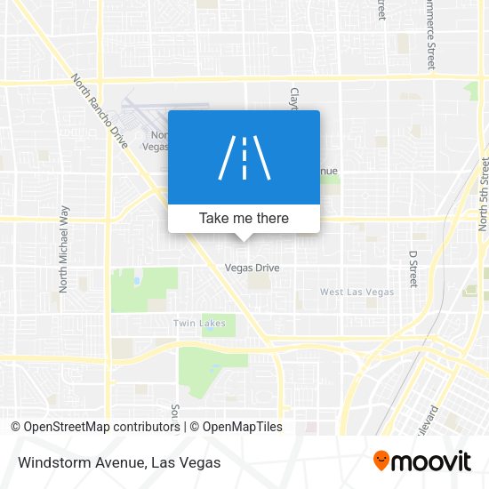 Windstorm Avenue map