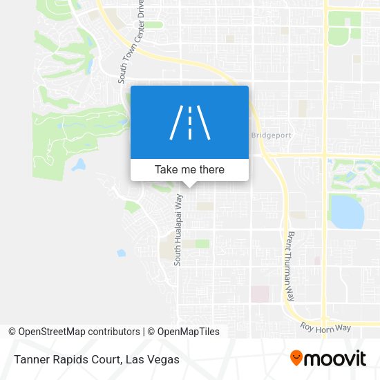 Tanner Rapids Court map