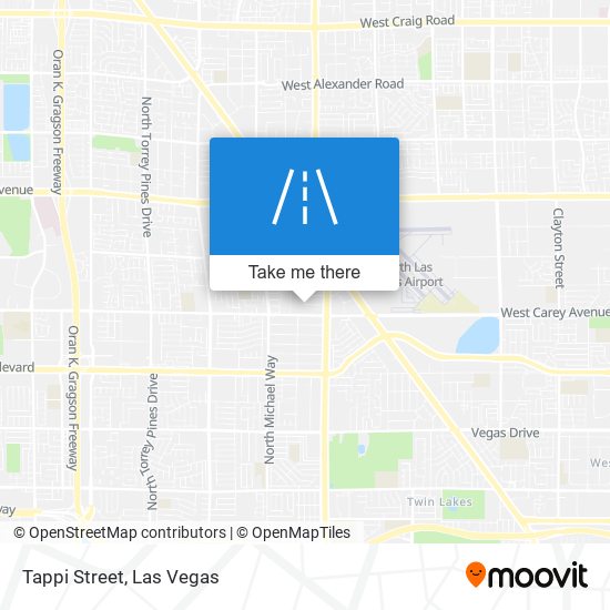 Tappi Street map