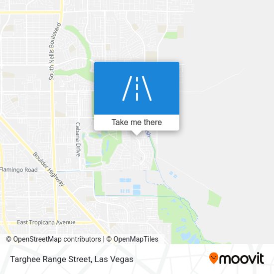 Targhee Range Street map