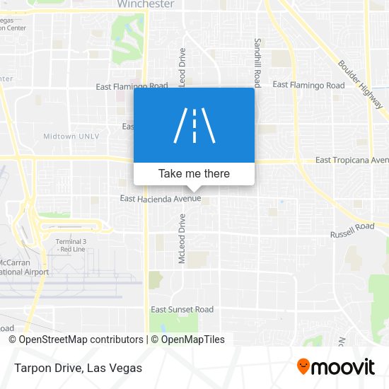 Mapa de Tarpon Drive